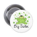 Frosch-große Schwester Anstecknadelbuttons