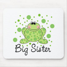 Frosch-große Schwester Mauspad