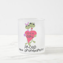 Frosch-Großvater der Mädchen-T-Shirts und der Gesc Kaffeetasse