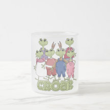 Frosch-Krächzen-T-Shirts und Geschenke Tee Haferl