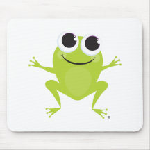 Frosch-Mausunterlage Mousepads