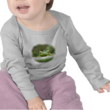 Frosch mustert Säuglings-T-Shirt