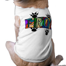 FROSCH ~ PERSONALISIERTES BGLETTERS ~ PET-WARE FÜR HAUSTIER T-SHIRTS
