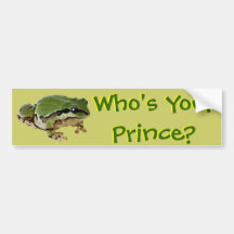 Frosch-Prinz Autosticker