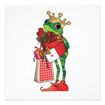Frosch-Prinz der Herzen Einladung