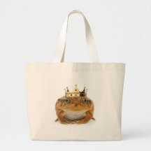 Frosch-Prinz - Front Einkaufstasche
