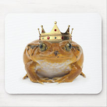 Frosch-Prinz - Front Mauspad