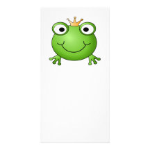 Frosch-Prinz. Glücklicher Frosch Bilder Karten