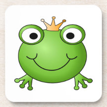 Frosch-Prinz. Glücklicher Frosch Untersetzer