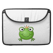 Frosch-Prinz. Glücklicher Frosch Sleeve Für MacBooks