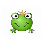 Frosch-Prinz. Glücklicher Frosch Postkarten