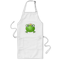 Frosch-Prinz. Glücklicher Frosch Schürze