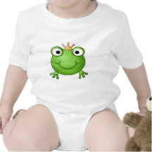 Frosch-Prinz. Glücklicher Frosch T-shirt