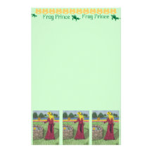 Frosch-Prinz Personalisiertes Druckpapier