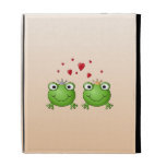 Frosch-Prinz und Frosch-Prinzessin, mit Herzen