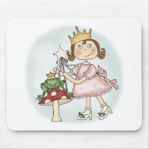 Frosch-Prinzessin Mauspad