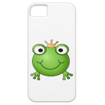 Froschkönig. Glücklicher Frosch iPhone 5 Hülle