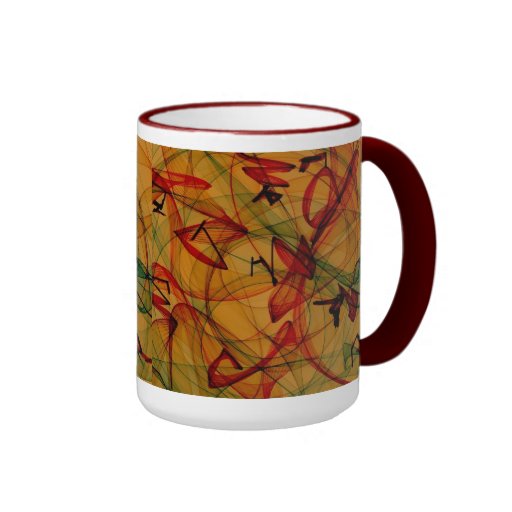 Froschschenkel - abstrakte Kunst Kaffeehaferl