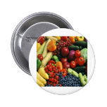 FRUCHT U. GEMÜSE ANSTECKNADELBUTTON