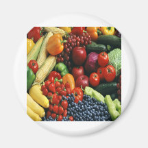 FRUCHT U. GEMÜSE KÜHLSCHRANKMAGNET