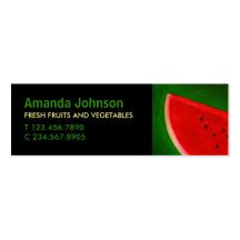 Frucht-Wassermelone-klare kundenspezifische MiniVi