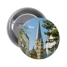 Frühling in Bonn Anstecknadel