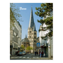 Frühling in Bonn Postkarte