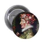 Frühling (La Primavera) Giuseppe Arcimboldo Buttons