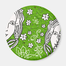 Frühling Magnete