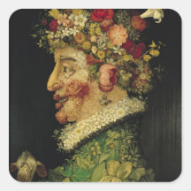 Frühling, Quadratsticker