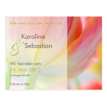 Frühling • Save-the-Date-Postkarte