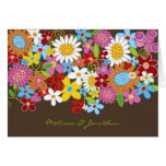 Frühlings-Blumen-Einladungs-Mitteilungs-kundenspez