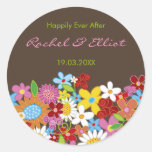 Frühlings-Blumen-Garten-wunderliche Gastgeschenke  Sticker