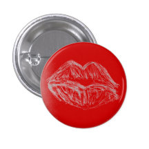 Frühlings-Fantasie - Lippenstift-Lippen Buttons