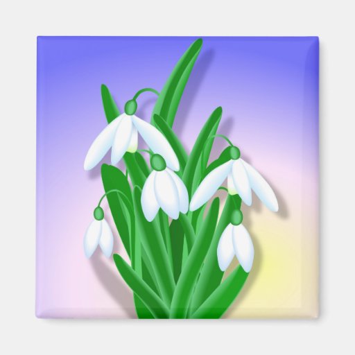 Frühlings-Geist Kühlschrankmagnet
