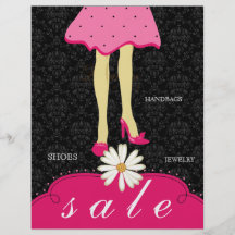 Frühlings-Verkaufs-Flyer-Mode-Schuhe