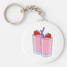 Fruit Drinks Key Chains