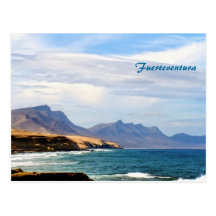 Fuerteventura, malender Effekt Postkarten