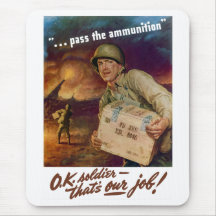 Führen Sie die Munition Mousepads