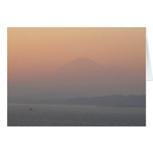 Fuji-San-NY-AKEMASHITe Grußkarte
