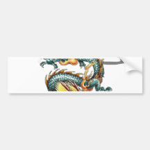 Fuku-Riu Japaner-Drache Autosticker