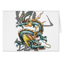 Fuku-Riu Japaner-Drache Karte