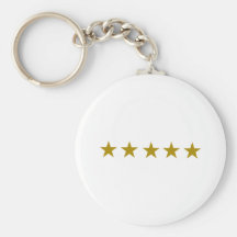 Fünf goldene Sterne Schlüsselband