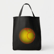 fünf Kreise five circles Einkaufstasche