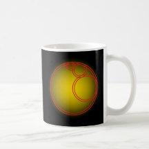 fünf Kreise five circles Teetasse