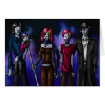 Fünf Vampire Karten