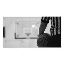 Fungieren Sie Zeit heraus (Basketball) schwärzen u Photo Drucke