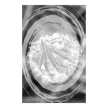Funkelnder Krokus in Schwarzweiss Büropapiere
