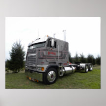 Funken Freightliner Cabover Plakate