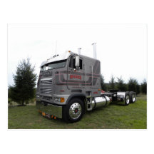 Funken Freightliner COE Postkarte
